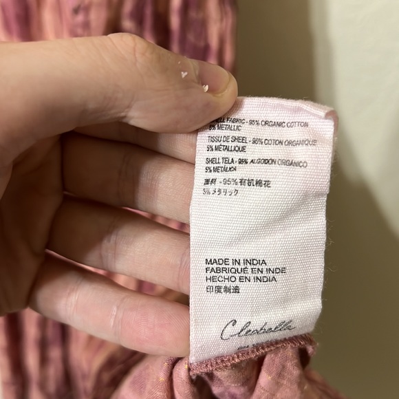 Cleobella | Ashlyn Batik Print Tie Front Midi Dress XS - Picture 5 of 7